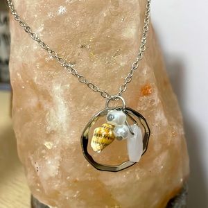 Paparazzi necklace with matching earrings